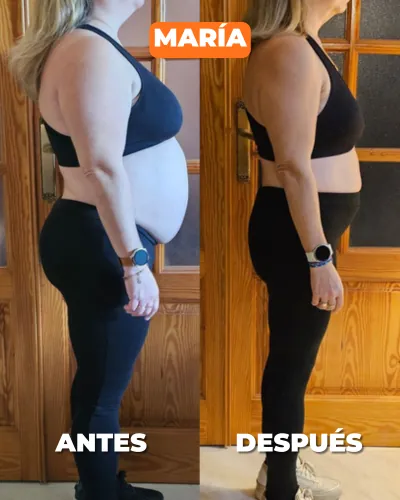 María — antes y después