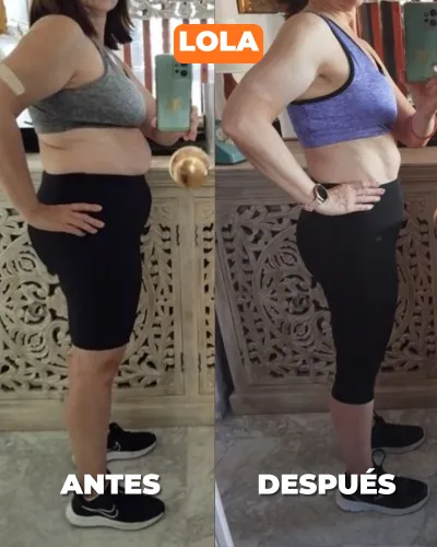 Lola — antes y después